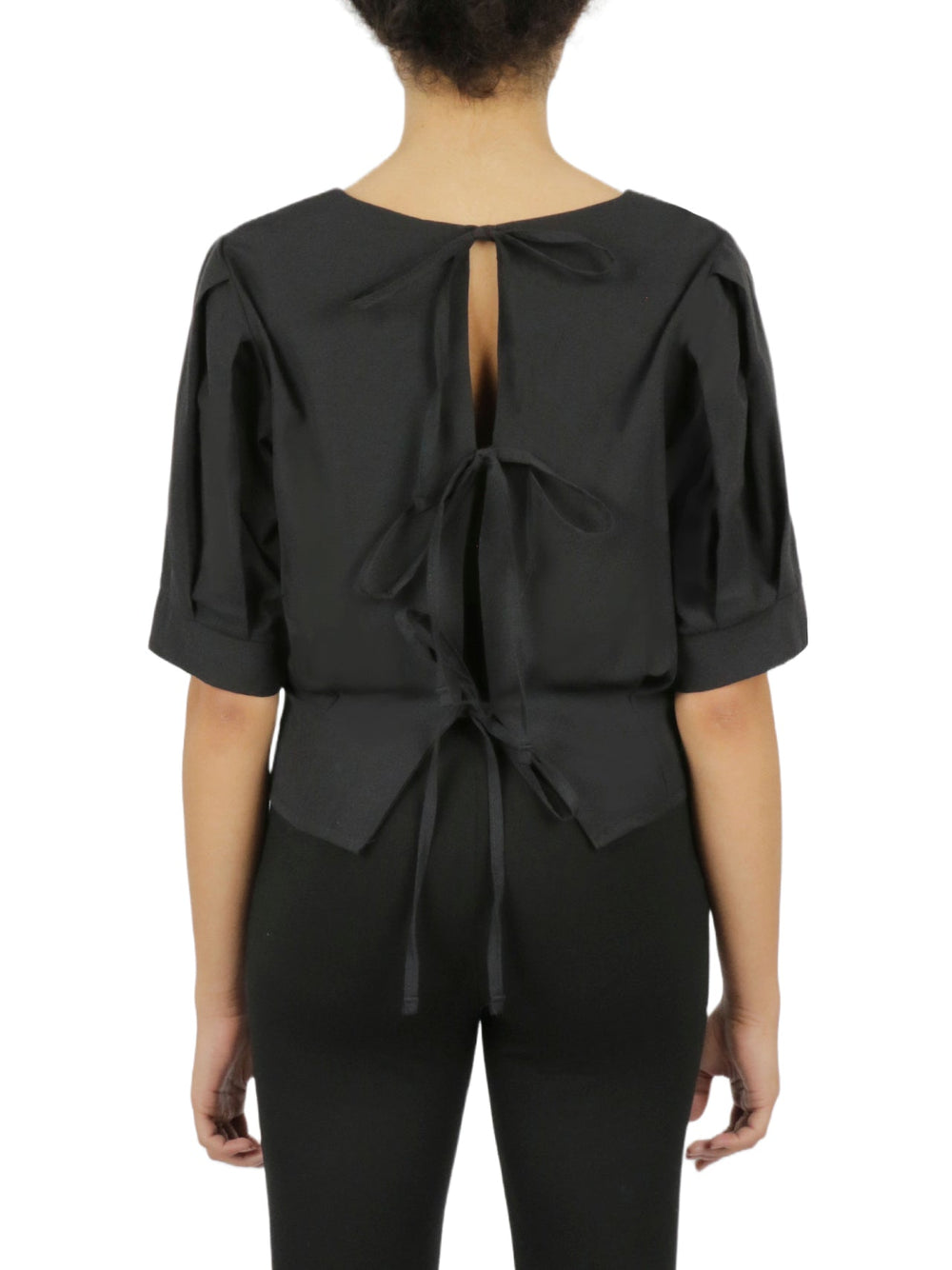 Cropped Tie Back Blouse | Forever 21 Women