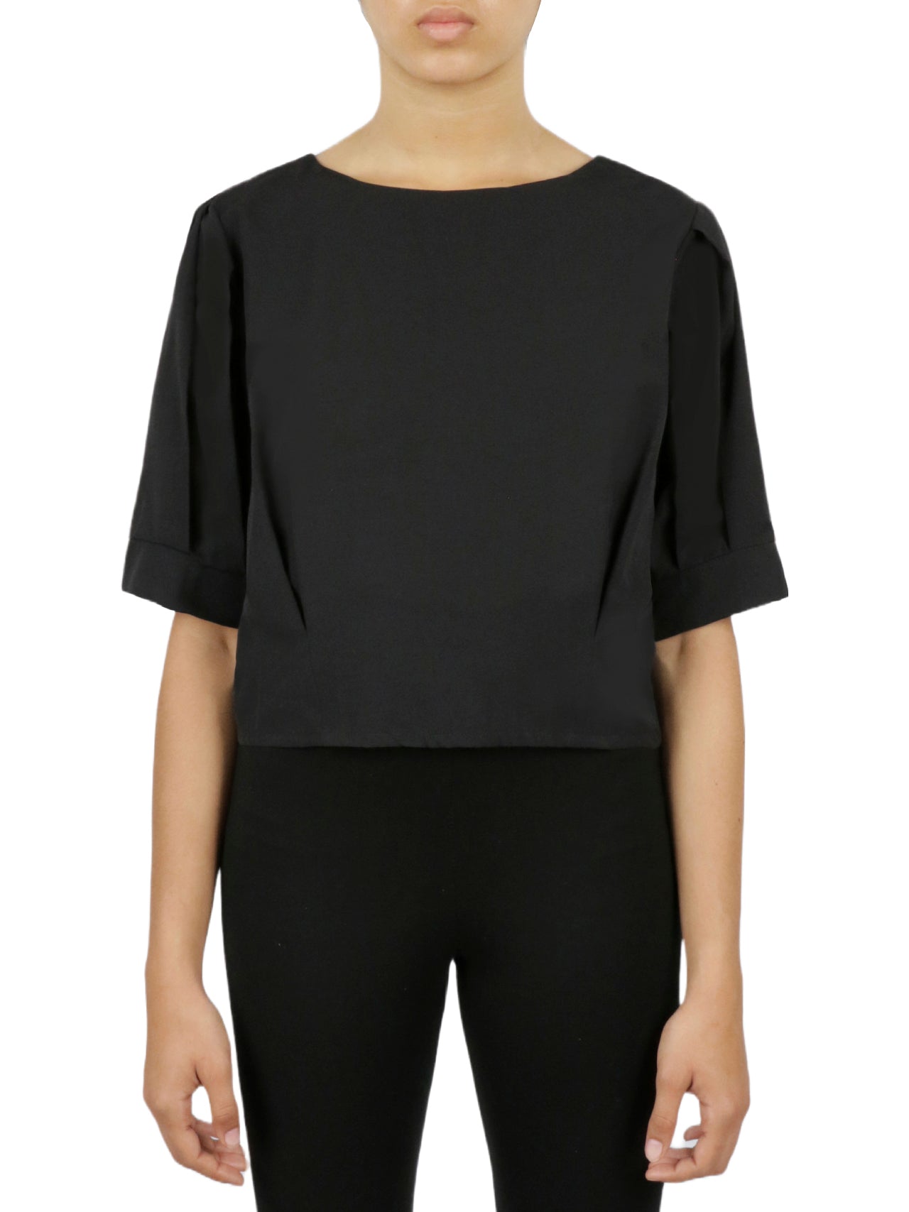 Cropped Tie Back Blouse | Forever 21 Women