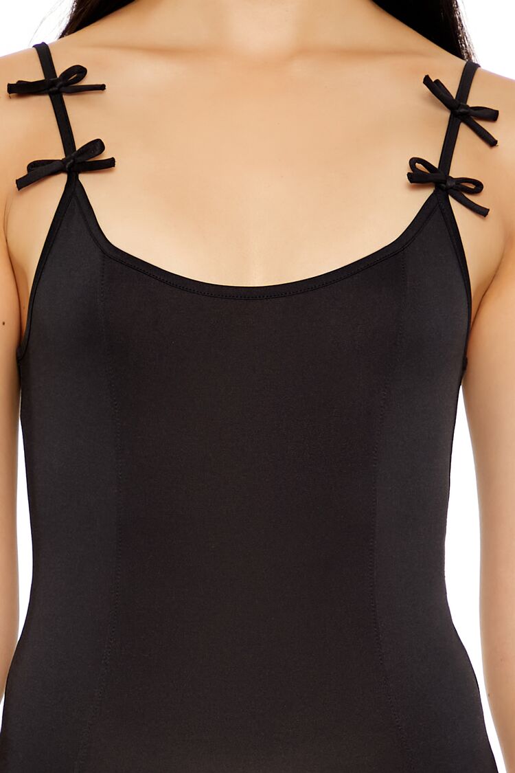Bow Scoop Cami Bodysuit | Forever 21 Women