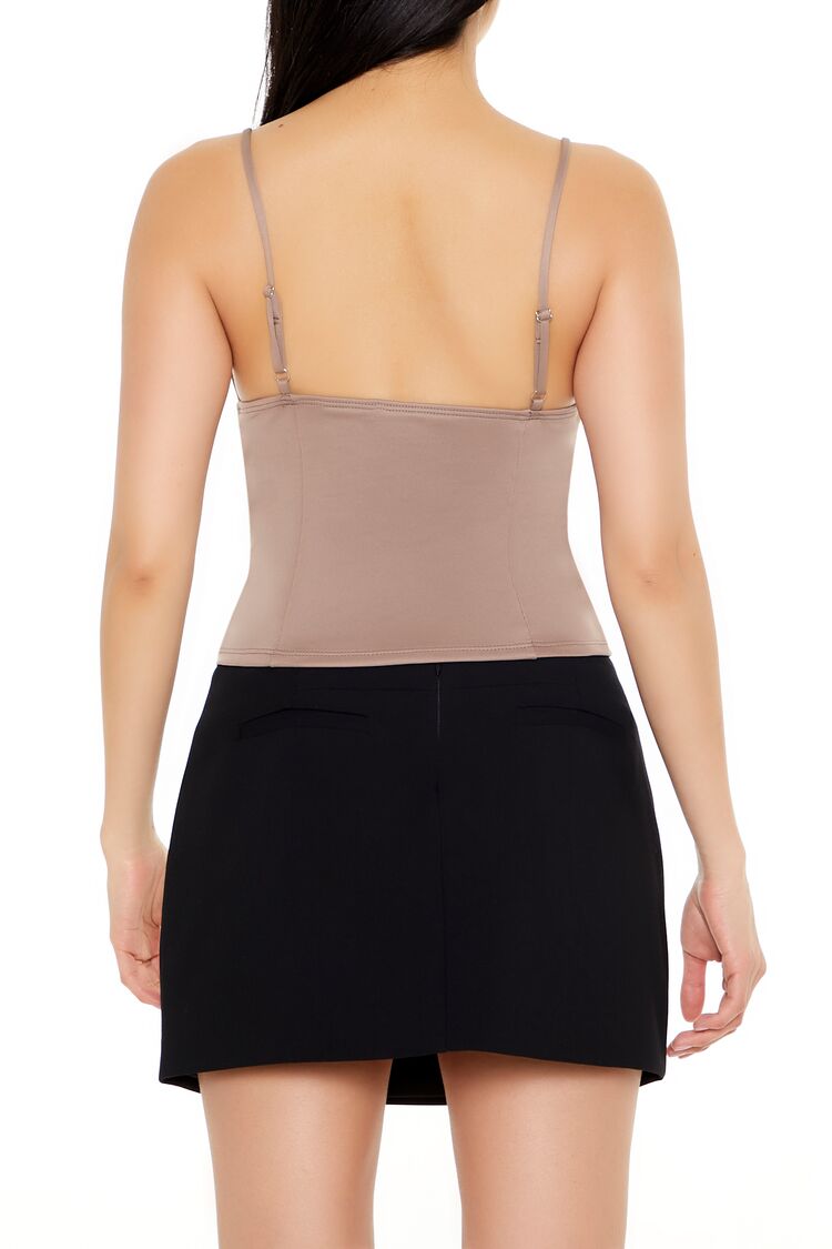 Cropped Buckle-Strap Cami | Forever 21 Women