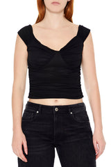Ruched Bustier Crop Top | Forever 21 Women