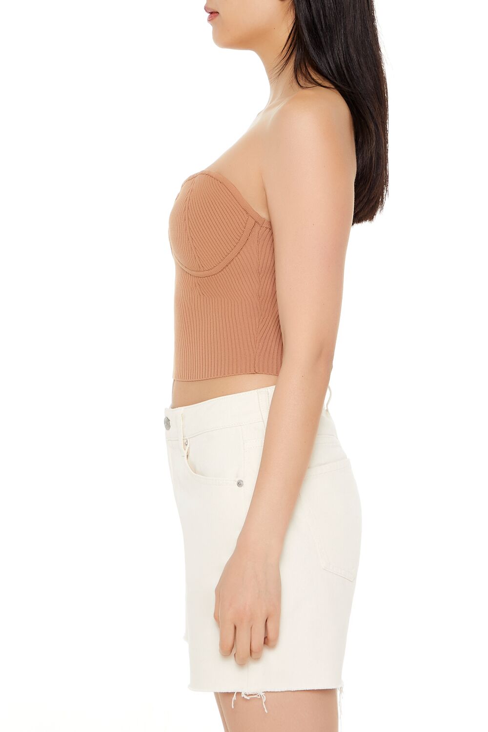 Sweater-Knit Bustier Tube Top | Forever 21 Women