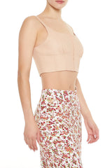 Hook-&-Eye Corset Crop Top | Forever 21 Women