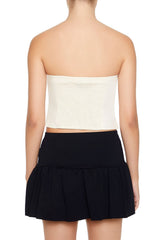 Bow Cropped Tube Top | Forever 21 Women