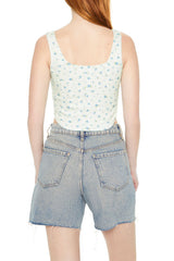 Cropped Floral Print Tank Top | Forever 21 Women
