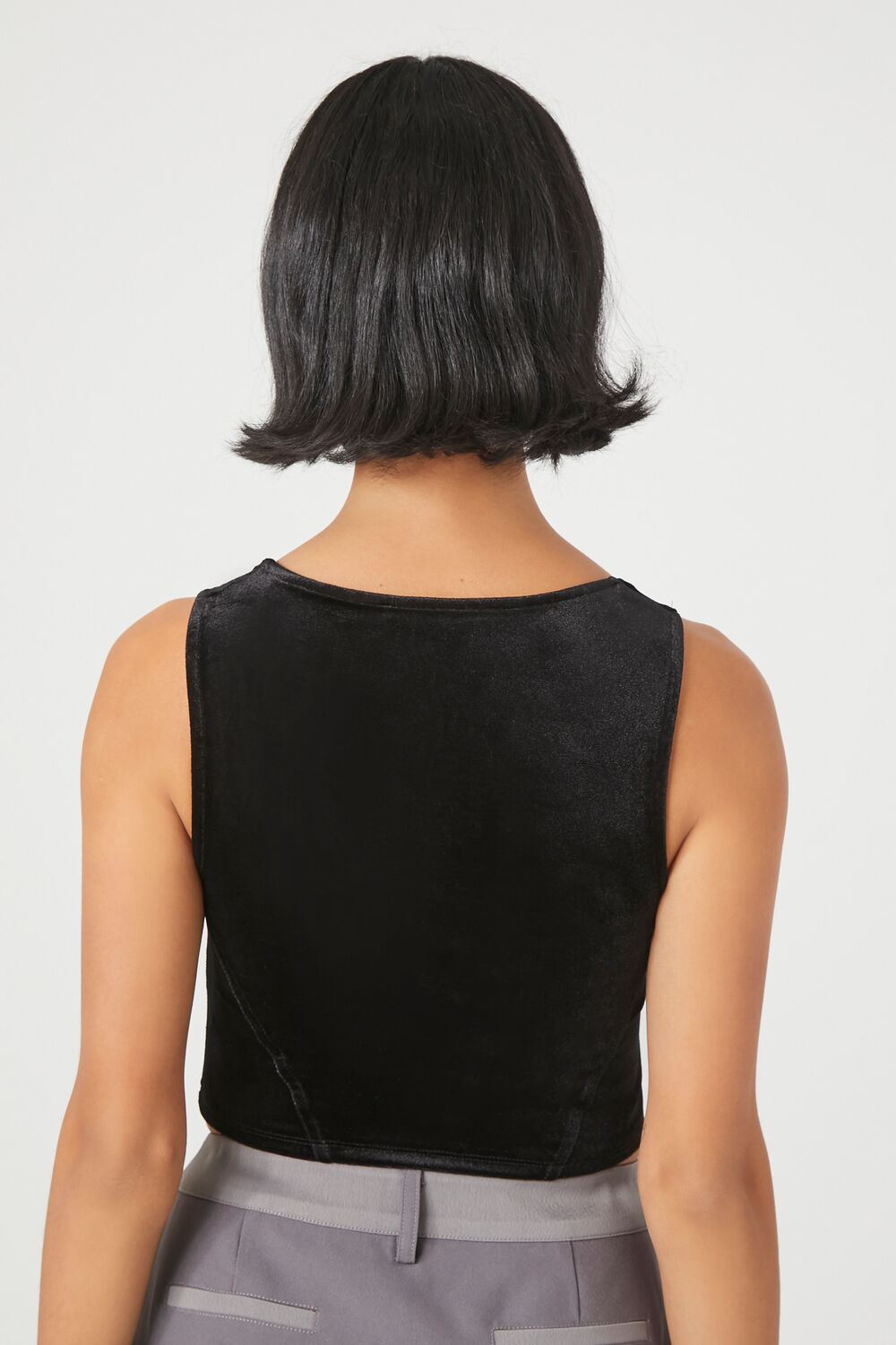 Velvet Bustier Cropped Tank Top | Forever 21 Women