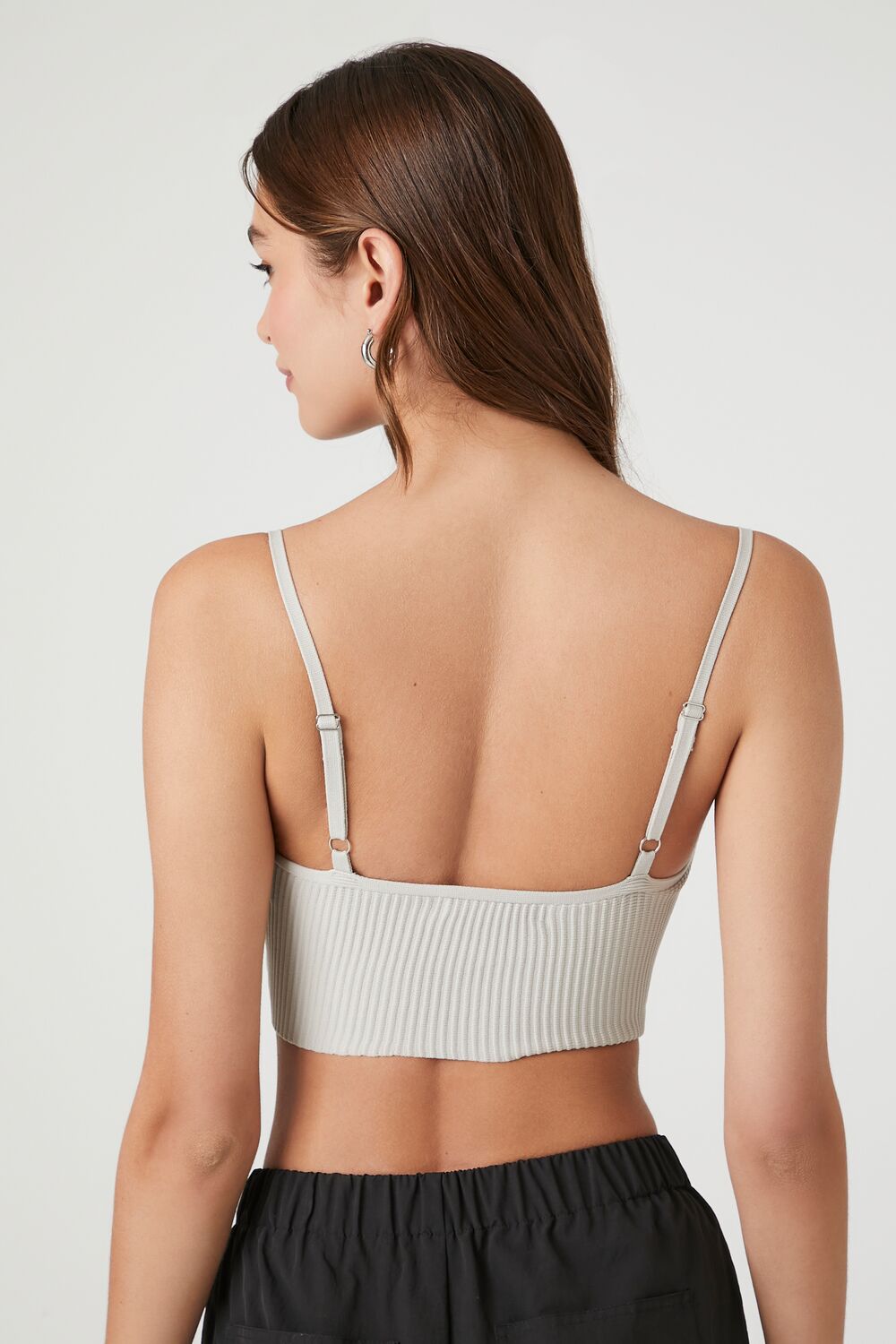 Sweater-Knit Cropped Cami | Forever 21 Women