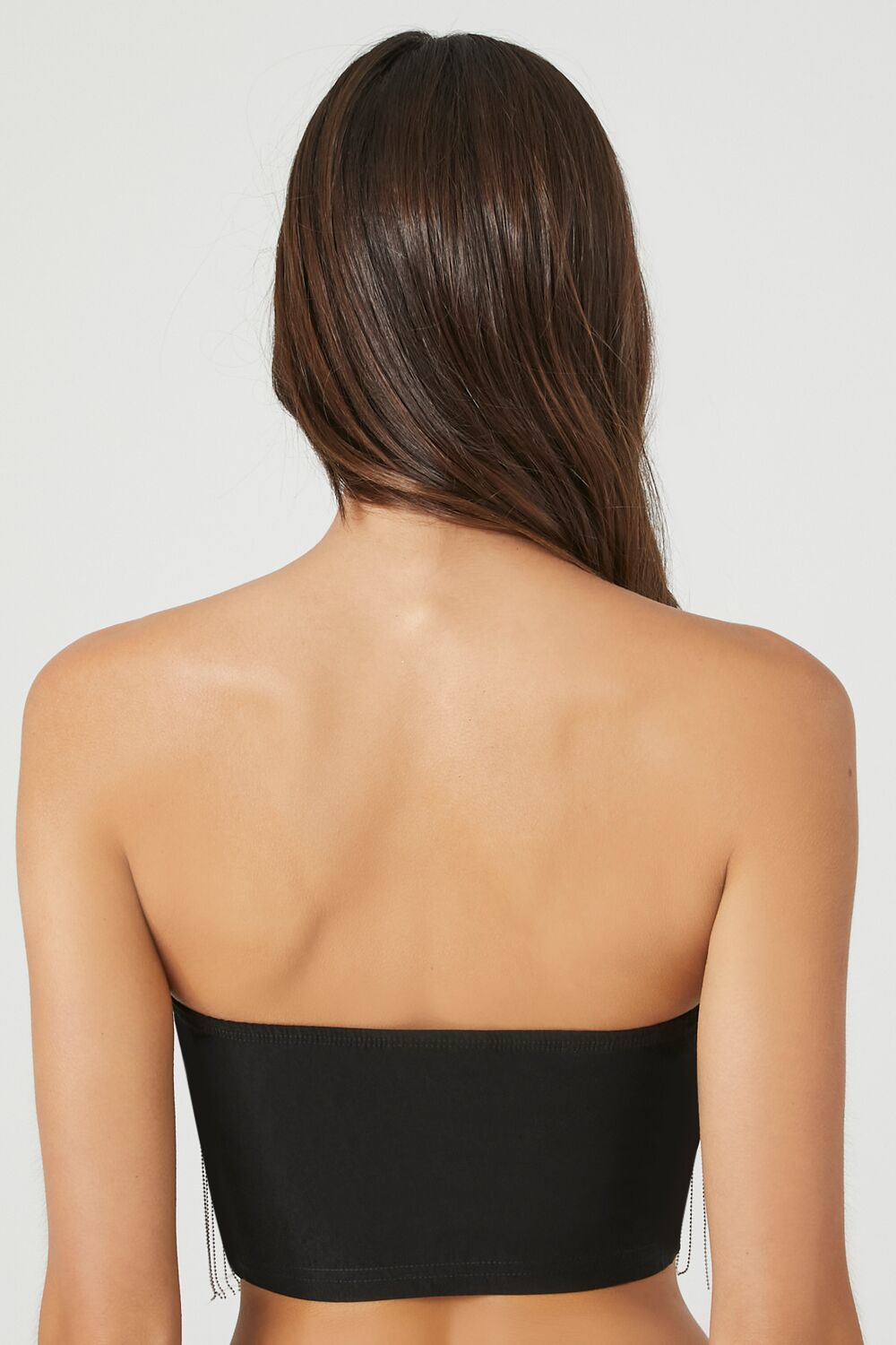 Rhinestone Fringe Tube Top | Forever 21 Women