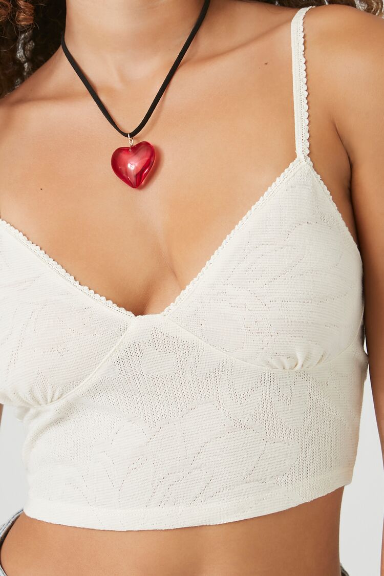 Cropped Rib-Knit Cami | Forever 21 Women