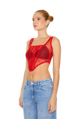 Lace Corset Crop Top | Forever 21 Women