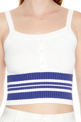 Striped Sweater-Knit Tank Top | Forever 21 Women