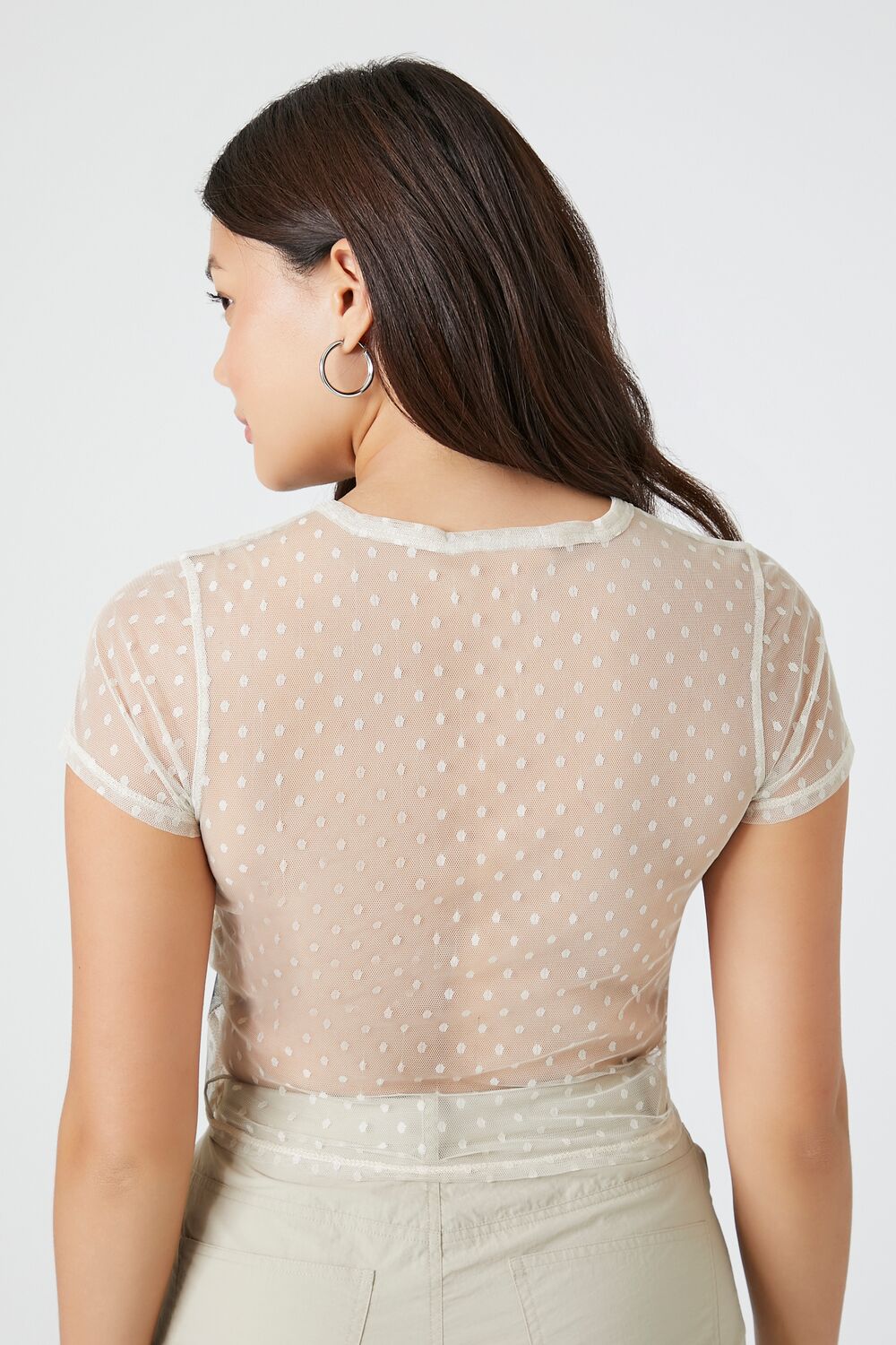 Mesh Graphic Baby Tee | Forever 21 Women