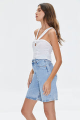 V-Strap Cutout Crop Top | Forever 21 Women
