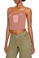8 Star Graphic Cropped Cami | Forever 21 Women