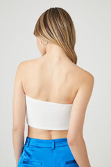 Rib-Knit Cropped Tube Top | Forever 21 Women