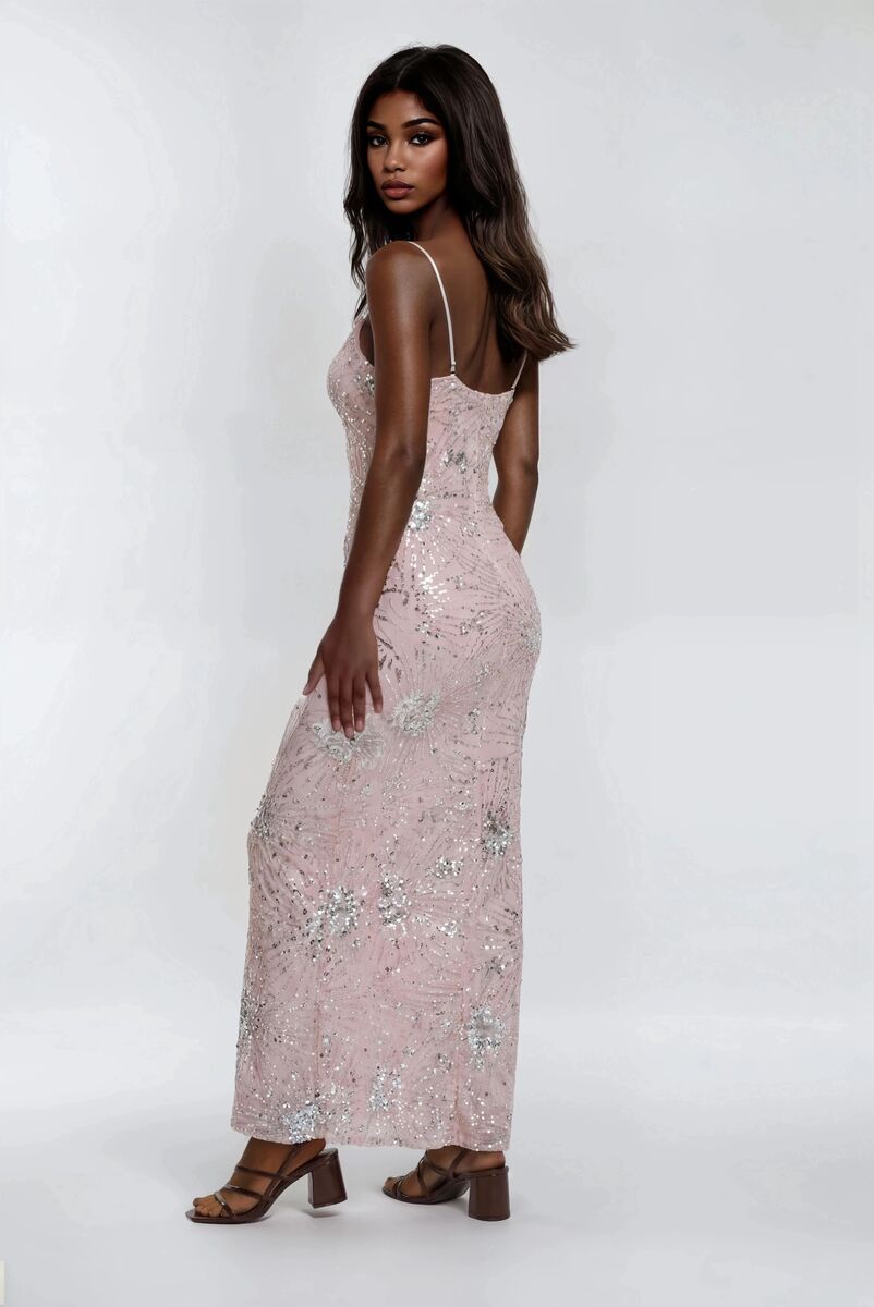 Sequined Beaded Maxi Dress | Forever 21 Women