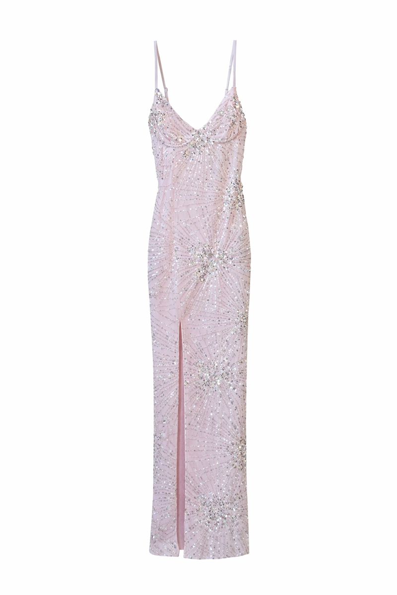 Sequined Beaded Maxi Dress | Forever 21 Women