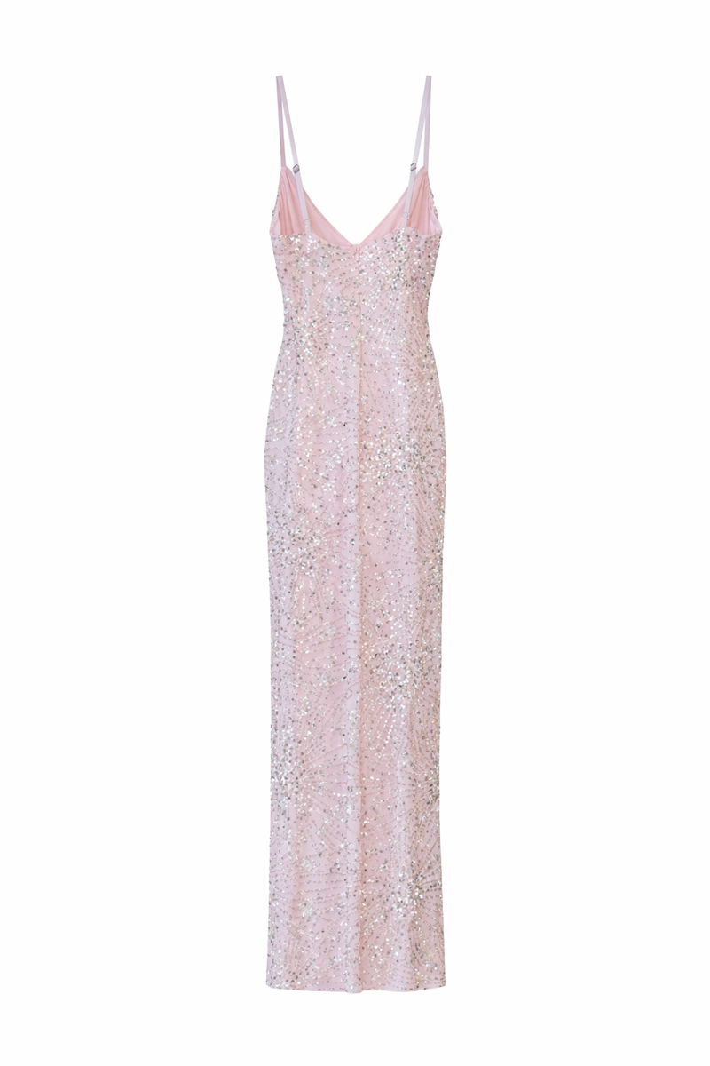 Sequined Beaded Maxi Dress | Forever 21 Women