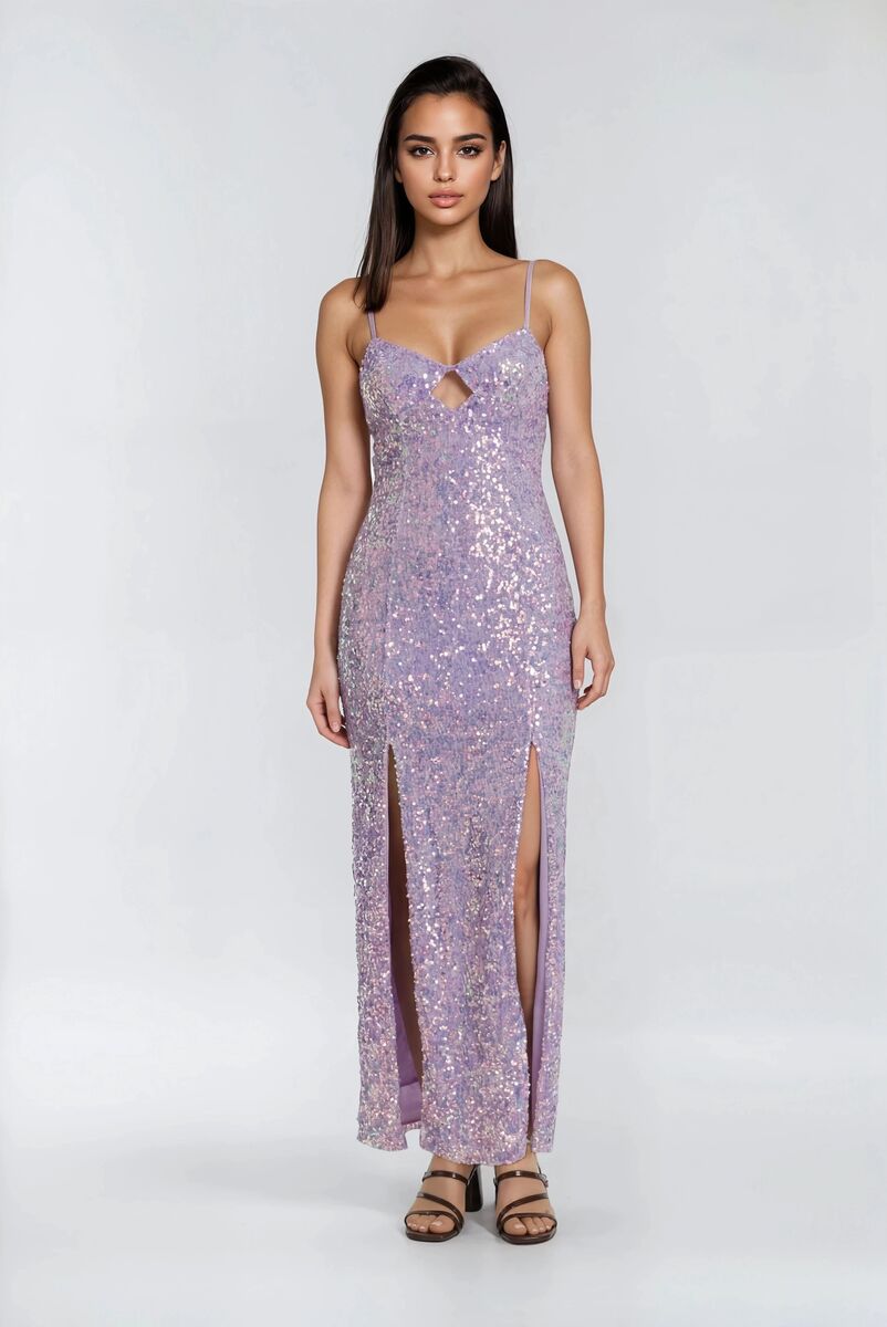 Sequined Cutout Maxi Dress | Forever 21 Women