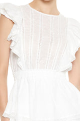 Clip Dot Lace Ruffled Mini Dress | Forever 21 Women