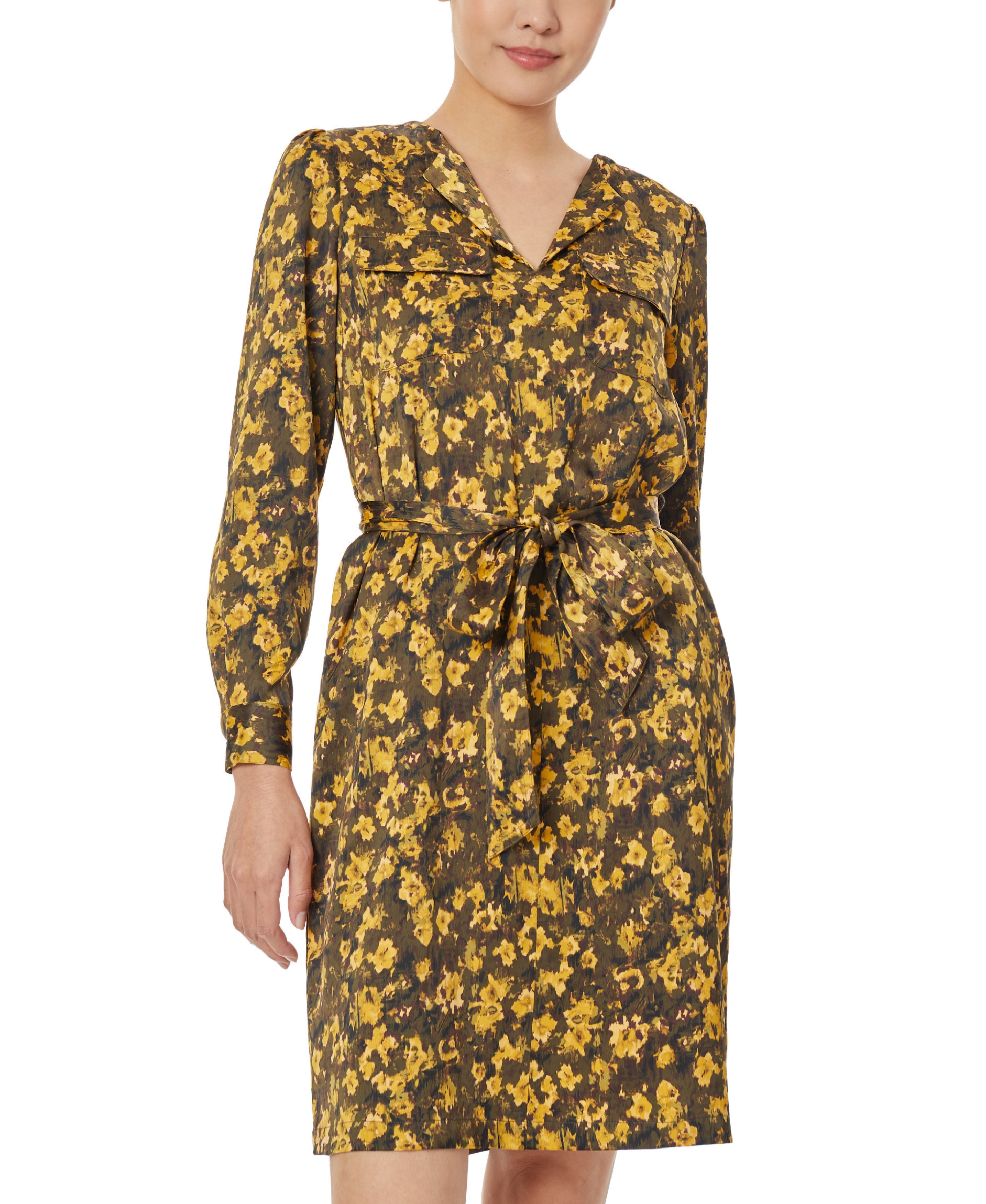 Austin Shirt Dress in Deep Loden/Jonagold | Forever 21 Women