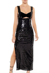 Sequin Cutout Maxi Dress | Forever 21 Women