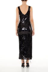 Sequin Cutout Maxi Dress | Forever 21 Women