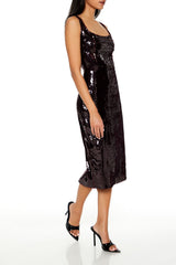 Sequin Bodycon Midi Tank Dress | Forever 21 Women