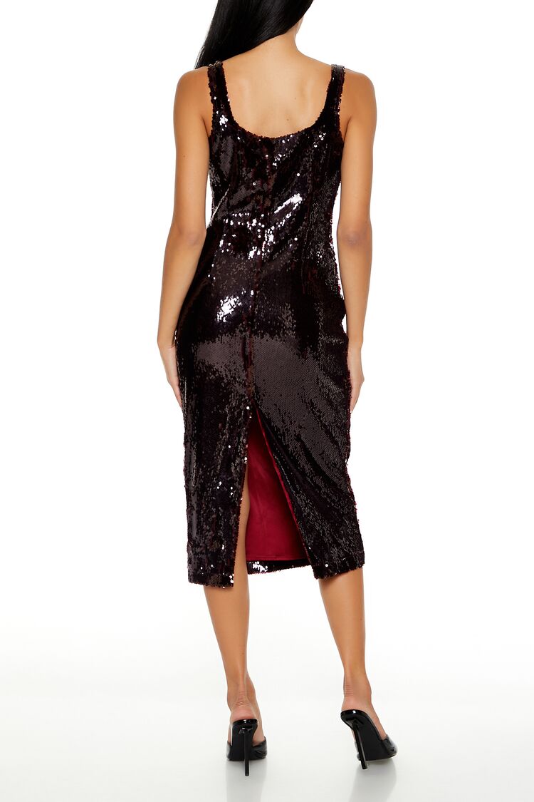 Sequin Bodycon Midi Tank Dress | Forever 21 Women