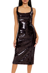 Sequin Bodycon Midi Tank Dress | Forever 21 Women