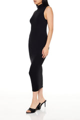 Ribbed Knit Mock Neck Midi Dress | Forever 21 Women