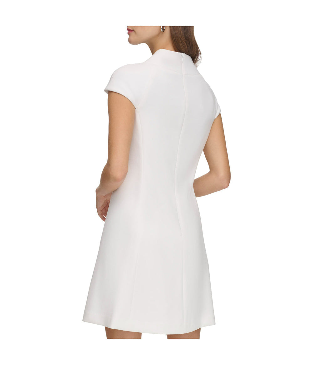 Cap Sleeve Roll Neck Shift Ivory | Forever 21 Women