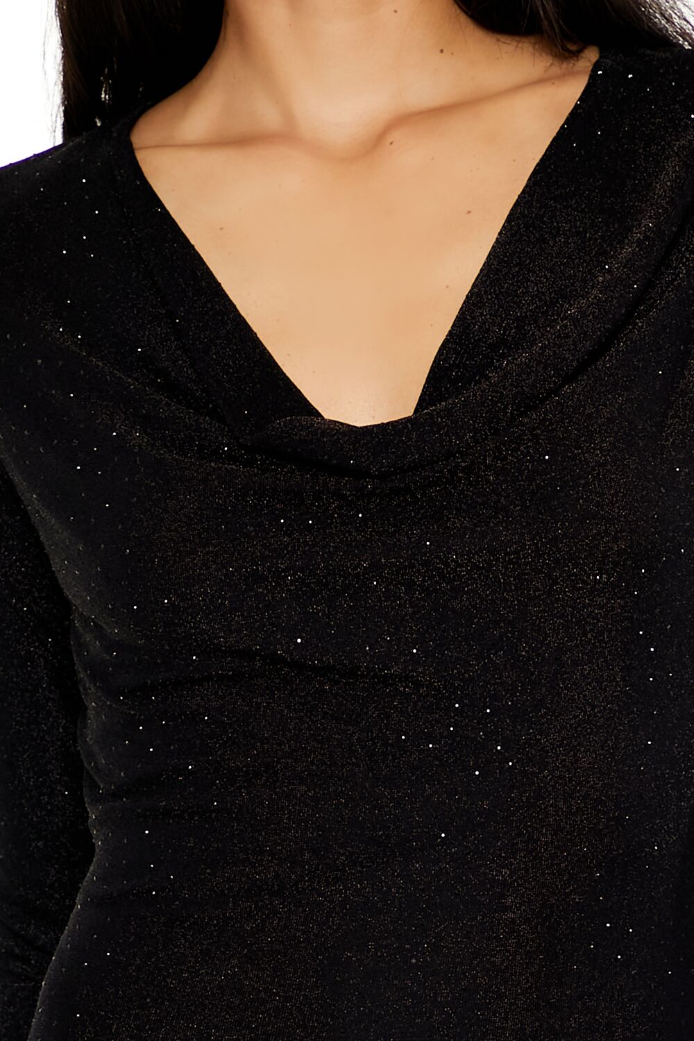 Glitter Cowl Bodycon Mini Dress | Forever 21 Women