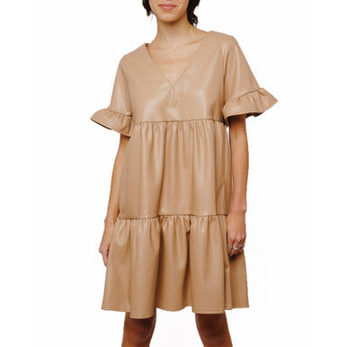 Ashlyn Vegan Leather Dress | Forever 21 Women