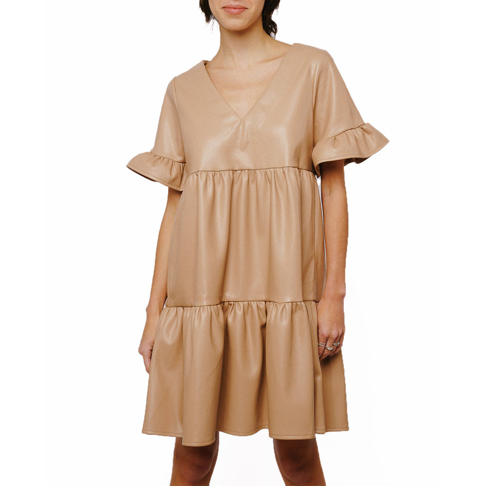 Ashlyn Vegan Leather Dress | Forever 21 Women