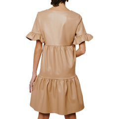 Ashlyn Vegan Leather Dress | Forever 21 Women