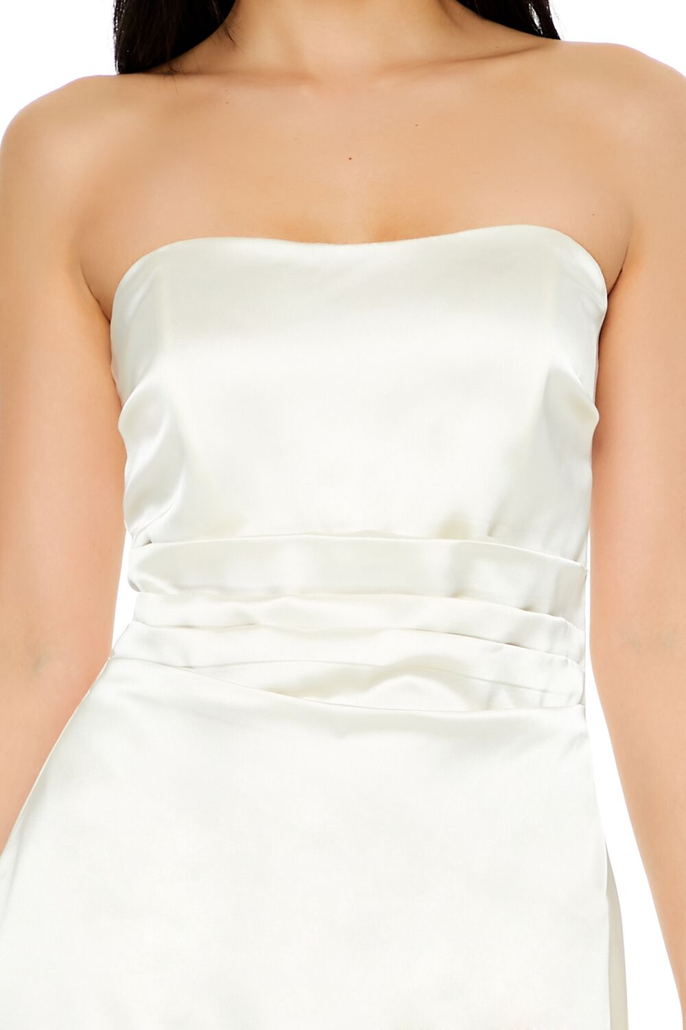 Satin Tube Handkerchief Mini Dress | Forever 21 Women