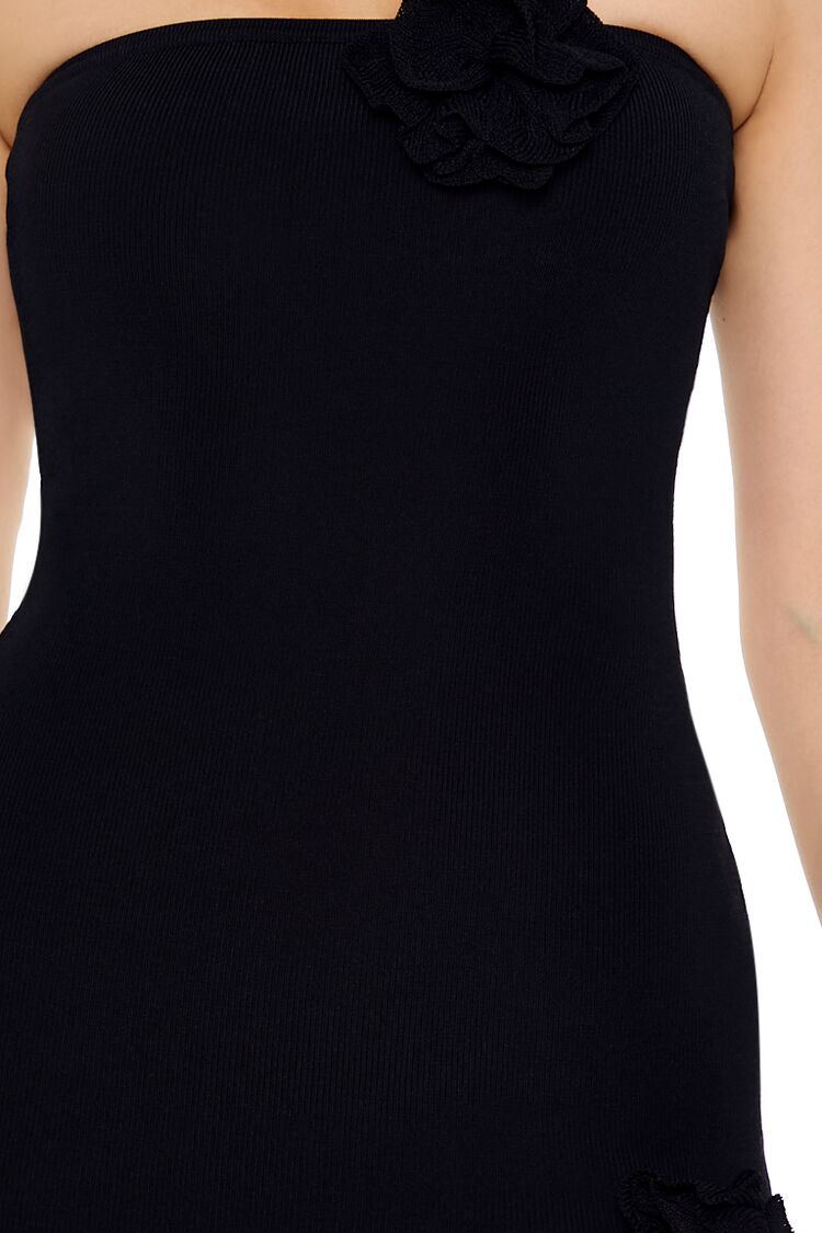 Rosette Tube Mini Sweater Dress | Forever 21 Women