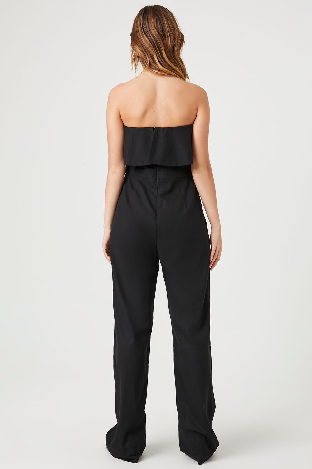 Flounce Wide-Leg Tube Jumpsuit | Forever 21 Women