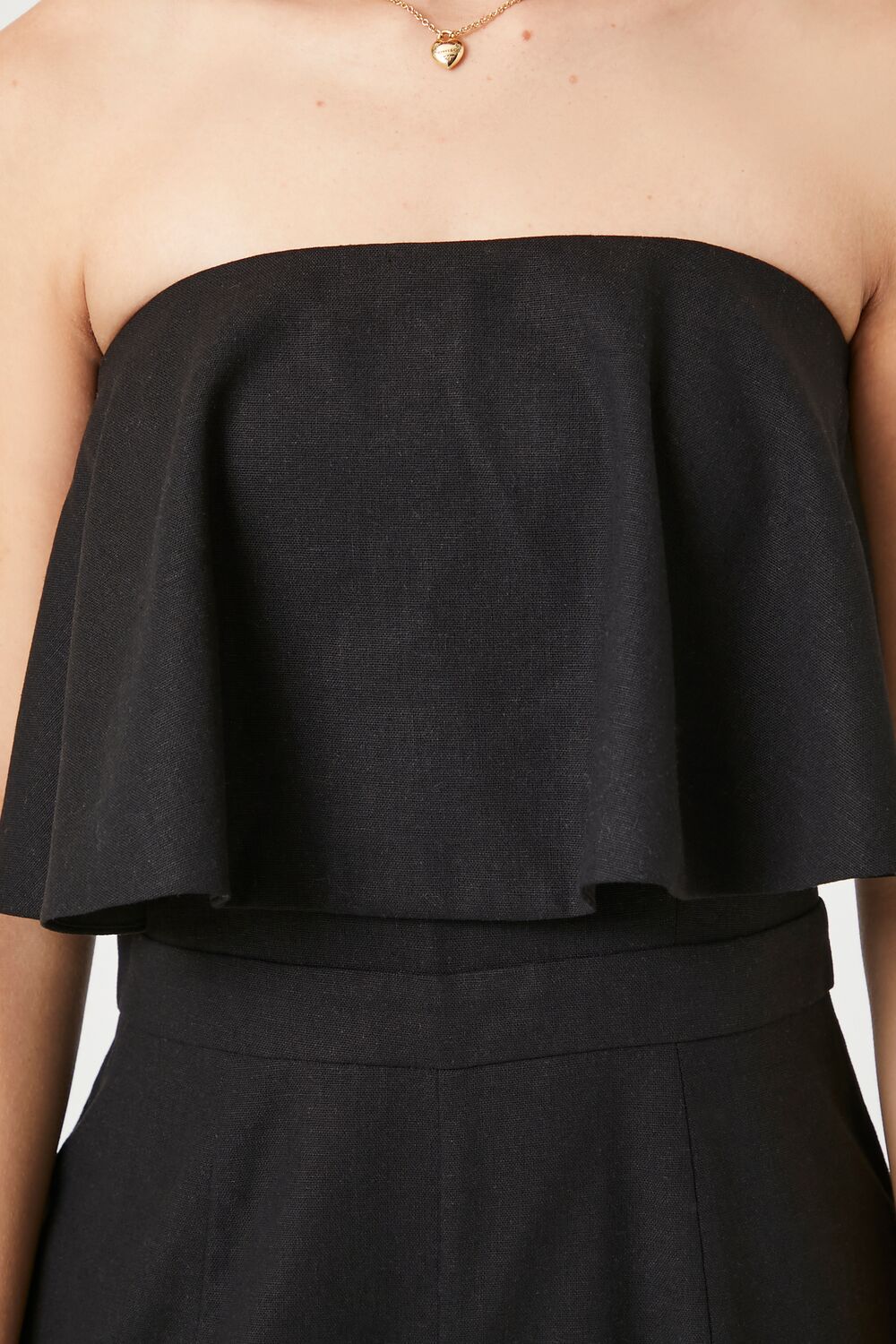 Flounce Wide-Leg Tube Jumpsuit | Forever 21 Women