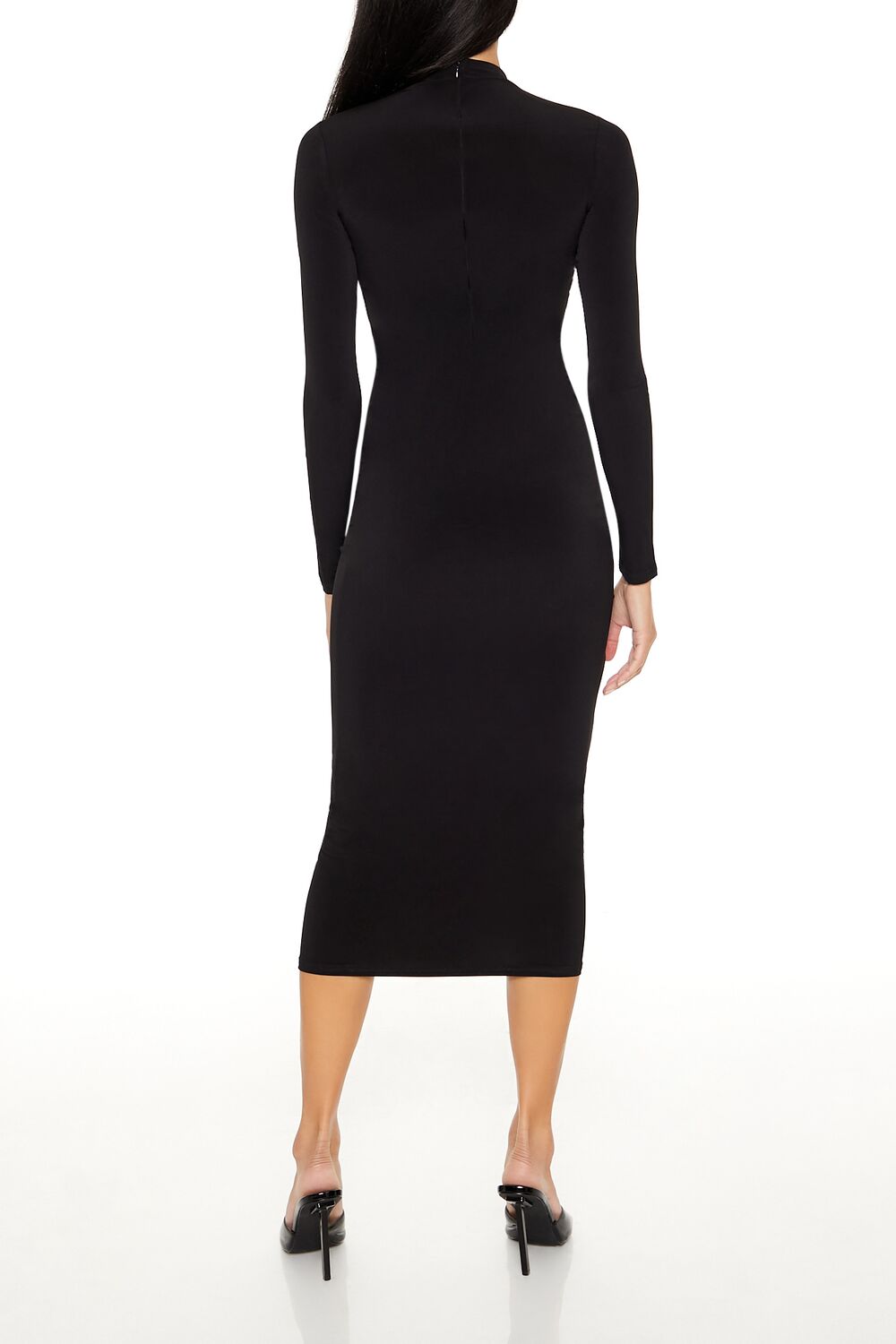 Ruched Bodycon Midi Dress | Forever 21 Women