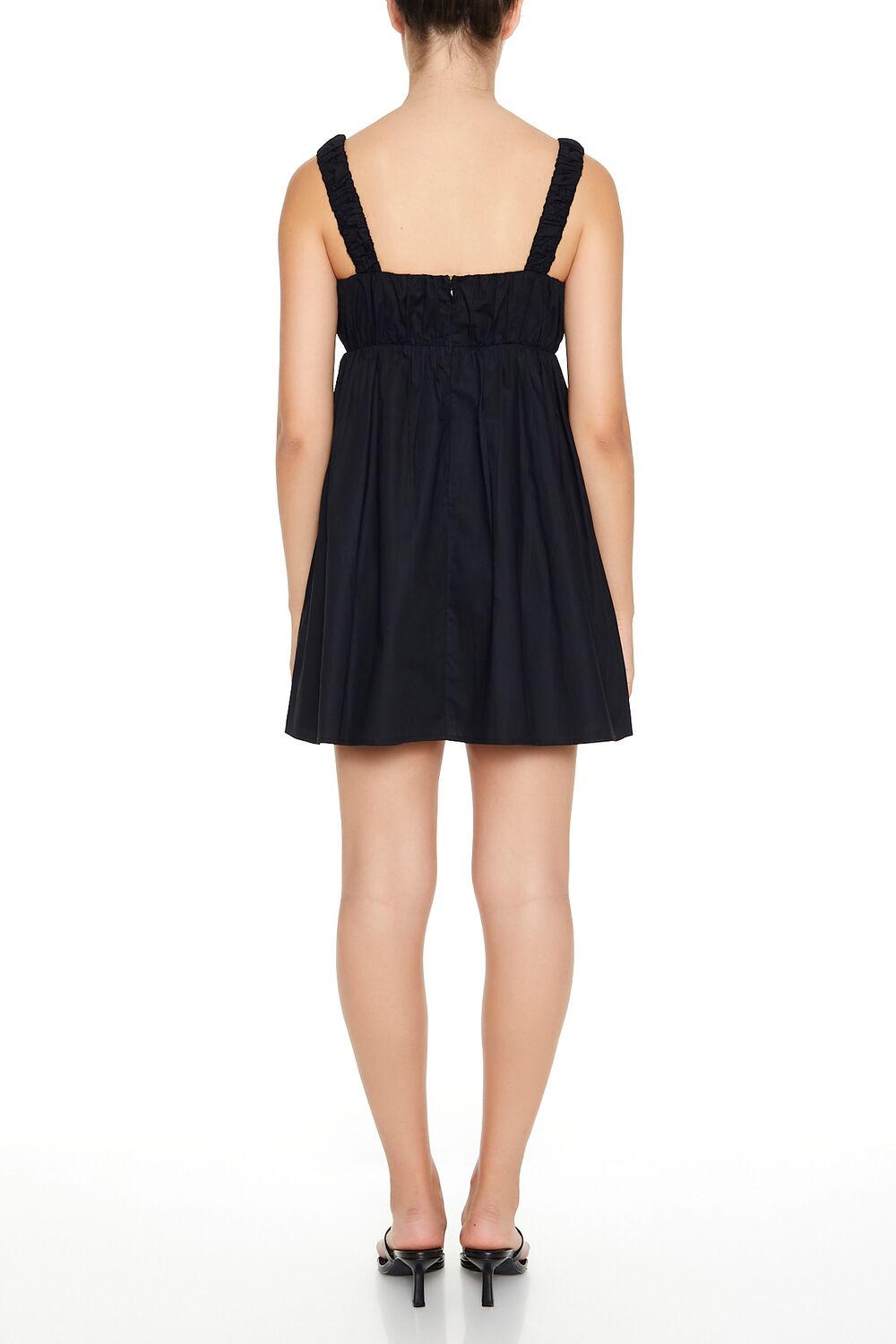 Poplin Babydoll Mini Dress | Forever 21 Women