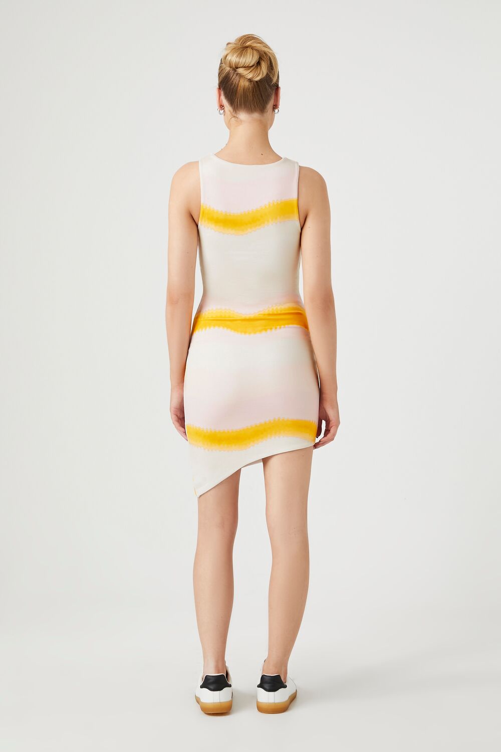 Tie-Dye Striped Mini Dress | Forever 21 Women