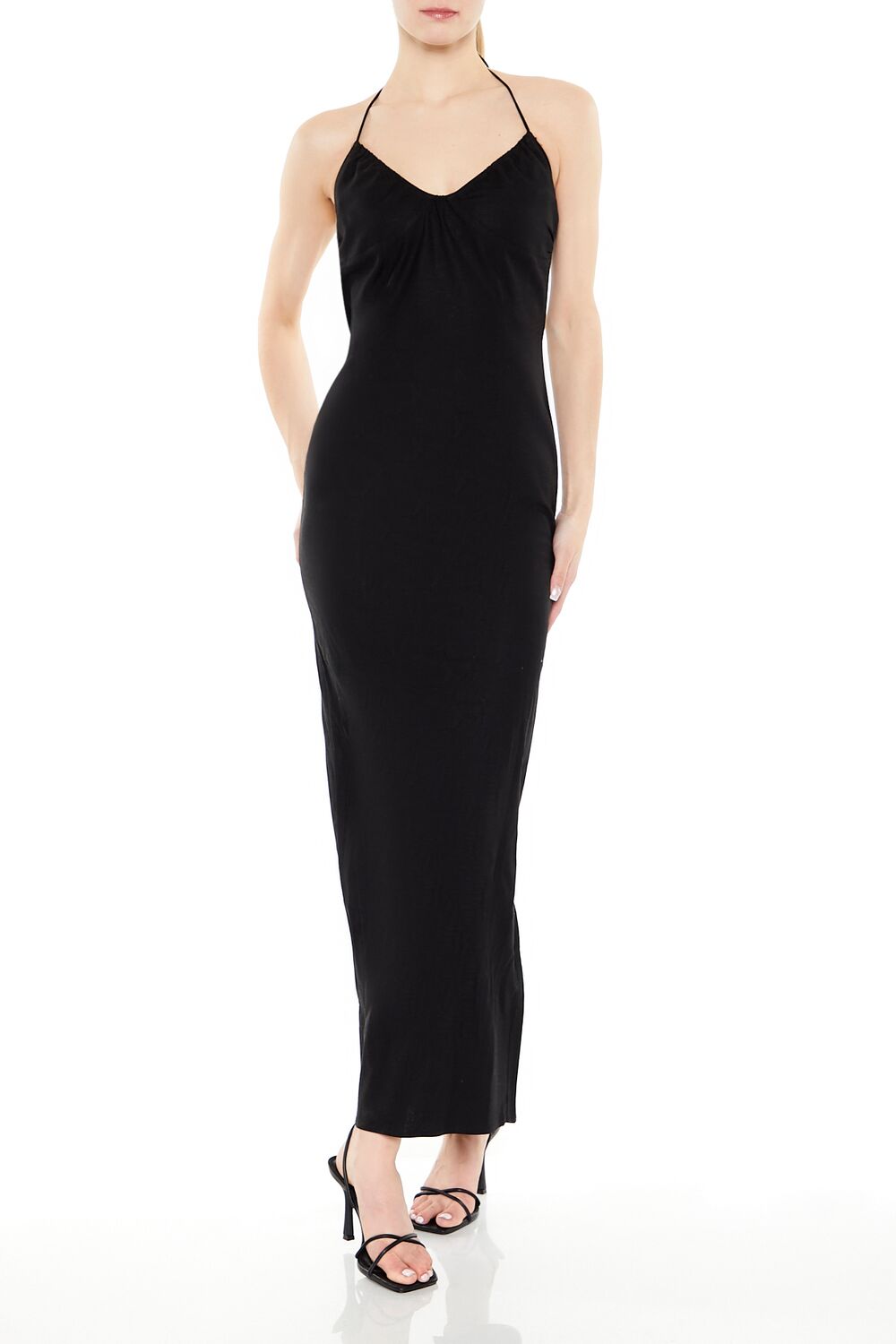 Halter Maxi Column Dress | Forever 21 Women