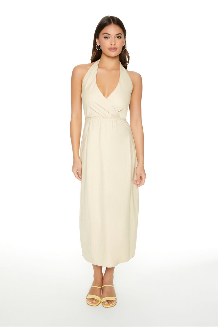 Surplice Halter Maxi Dress | Forever 21 Women