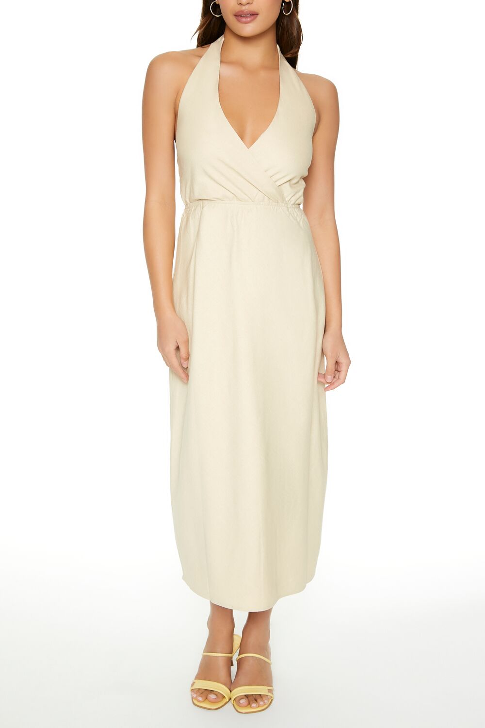 Surplice Halter Maxi Dress | Forever 21 Women