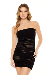 Crochet Bow Tube Mini Dress | Forever 21 Women