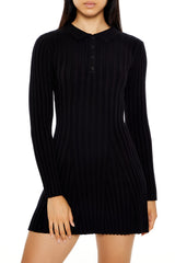 Sweater Shirt Mini Dress | Forever 21 Women