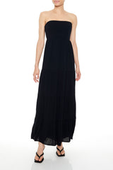 Strapless Tie-Back Maxi Dress | Forever 21 Women