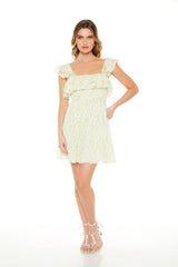 Ditsy Floral Ruffle Mini Dress | Forever 21 Women